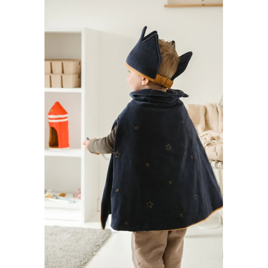 FABELAB Kinderkostüm - Umhang und Krone