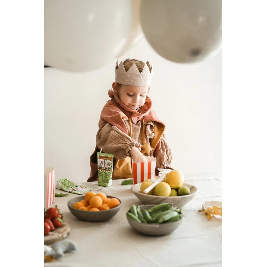 FABELAB Kinderkostüm - Cape und Tiara
