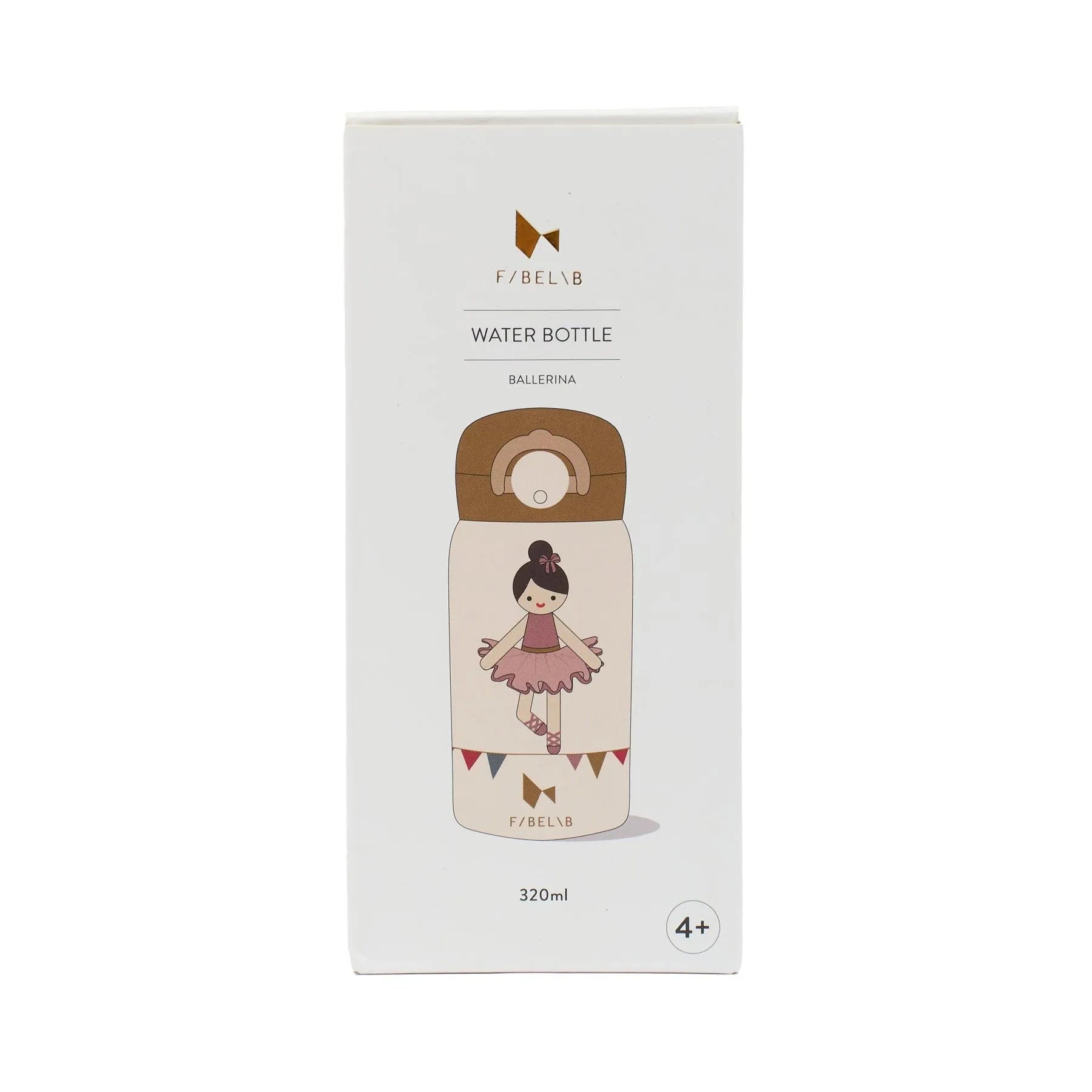 Wasserflasche / Trinkflasche 320 ml - Ballerina - Nook' d' Mel - Kinder Concept Store