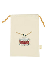 FABELAB Geschenke-Stoffbeutel „Trommel“