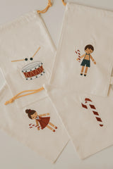 FABELAB Geschenke-Stoffbeutel „Trommel“