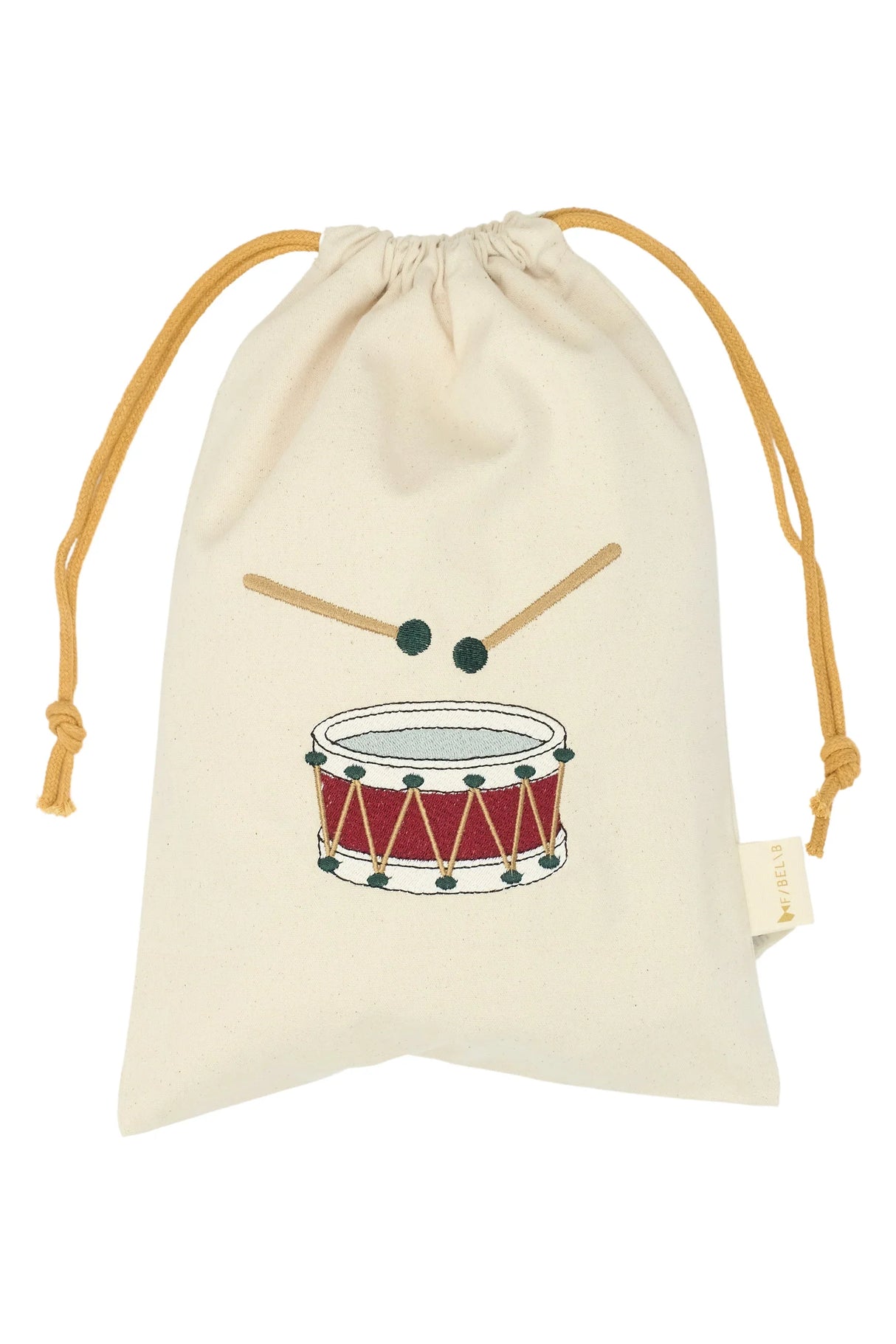 FABELAB Geschenke-Stoffbeutel „Trommel“