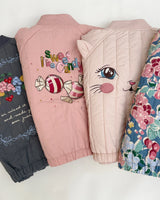 Konges Sløjd Juno Kitty Bomberjacke "Cameo Rose"