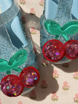 Konges Sløjd Kinder Sandalen Lilo "Glitter Blue"