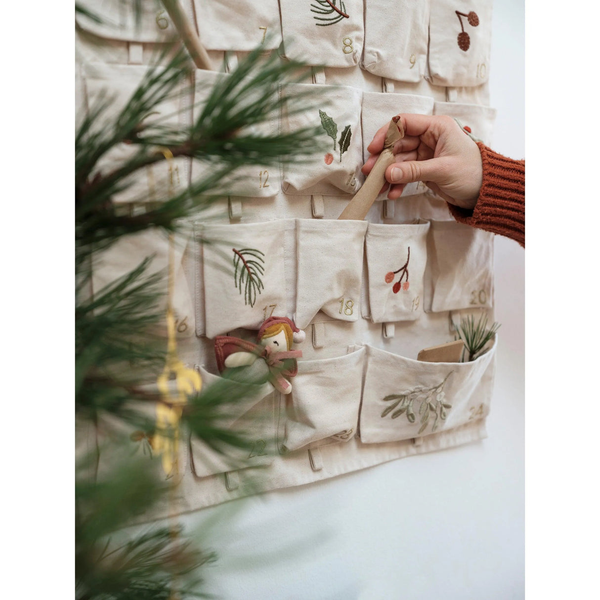 Adventskalender Yule Greens - Nook' d' Mel - Kinder Concept Store
