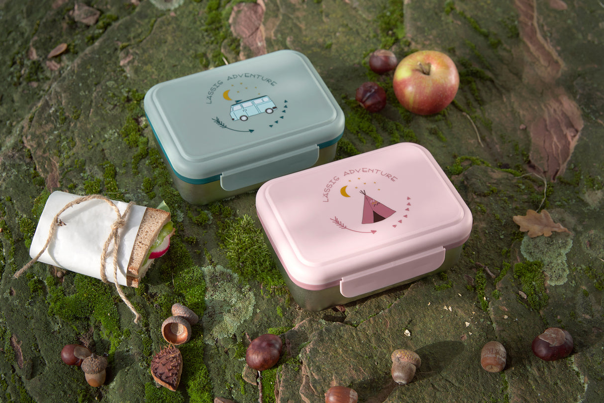 LÄSSIG Edelstahl‑Lunchbox