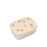 LIEWOOD Kinder Brotdose Edelstahl mit Silikondeckel Arthur "Butterfly / Apple blossom"