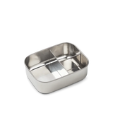 LIEWOOD Kinder Brotdose Edelstahl mit Silikondeckel Arthur "Butterfly / Apple blossom"