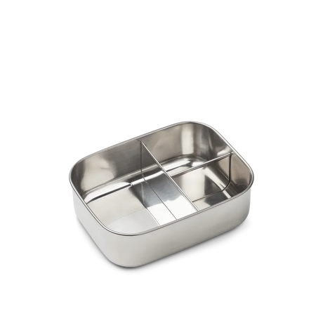 LIEWOOD Kinder Brotdose Edelstahl mit Silikondeckel Arthur "Butterfly / Apple blossom"