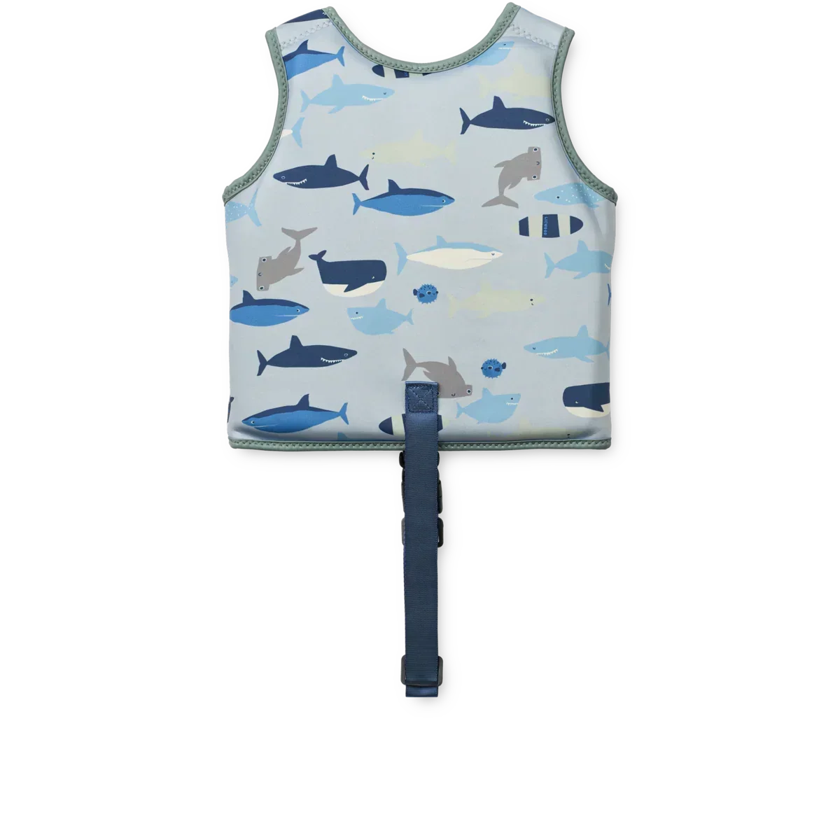 LIEWOOD Kinder Schwimmweste Dove "Shark / Dove blue"