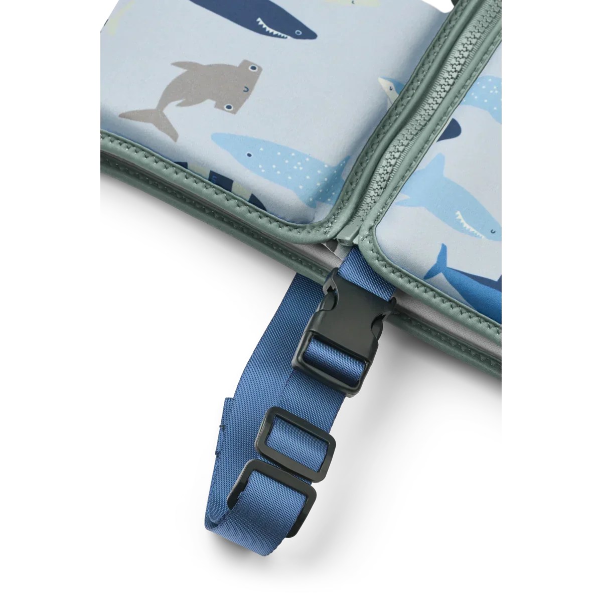 LIEWOOD Kinder Schwimmweste Dove "Shark / Dove blue"