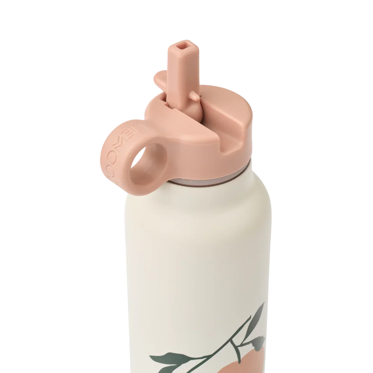 LIEWOOD Falk Trinkflasche für Kinder – 350 ml aus Edelstahl "Peach me / Sea shell"