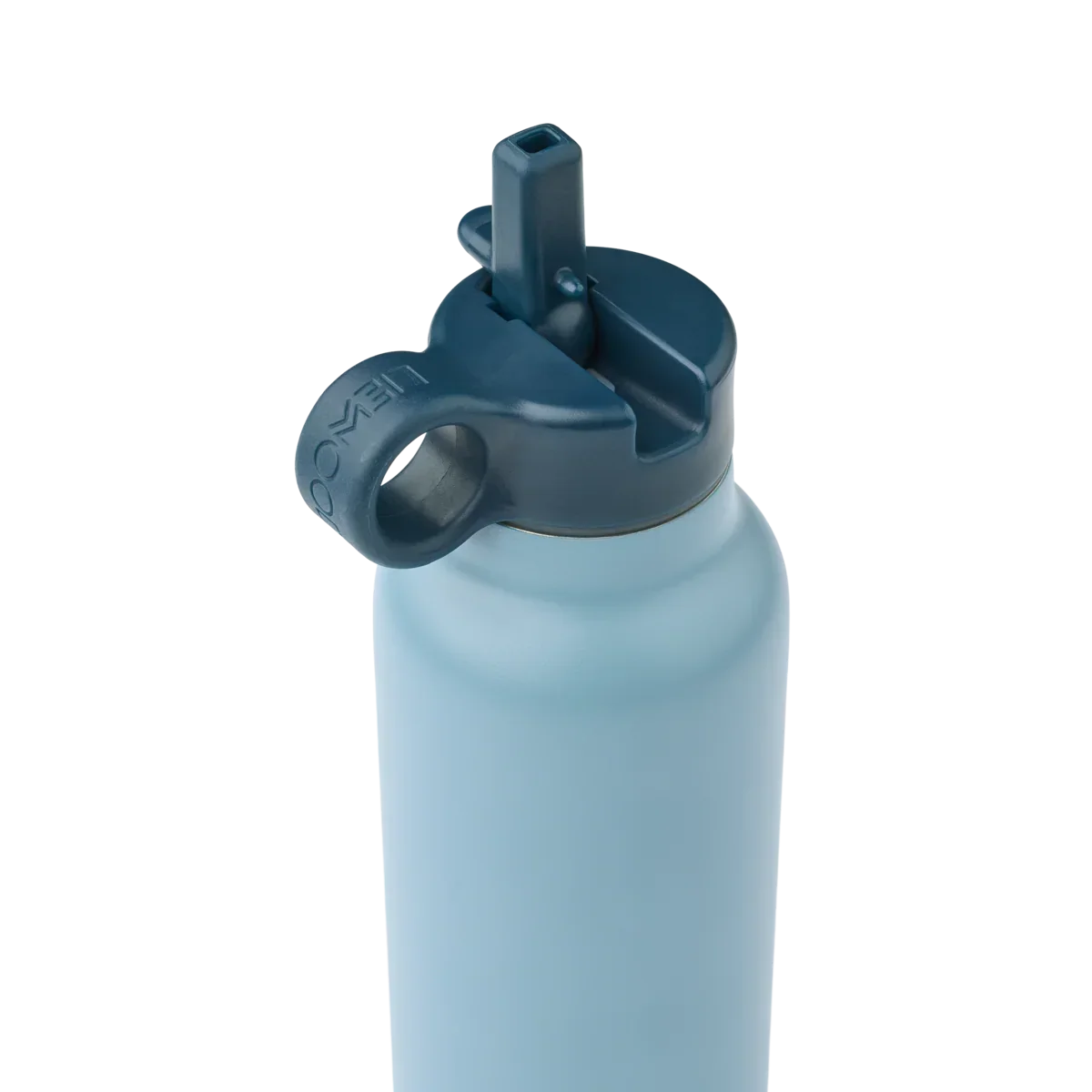 LIEWOOD Falk Trinkflasche für Kinder – 500 ml aus Edelstahl "Tiger / Beach blue"