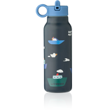 LIEWOOD Falk Trinkflasche für Kinder – 350 ml aus Edelstahl "Sailing / Classic navy"