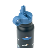 LIEWOOD Falk Trinkflasche für Kinder – 350 ml aus Edelstahl "Sailing / Classic navy"