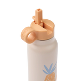 LIEWOOD Falk Trinkflasche für Kinder – 350 ml aus Edelstahl "Pineapple / Sandy"