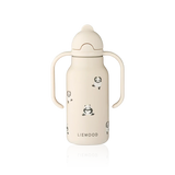 LIEWOOD Kimmie Trinkflasche für Kinder – 250 ml aus Edelstahl "Mini panda / Sandy"