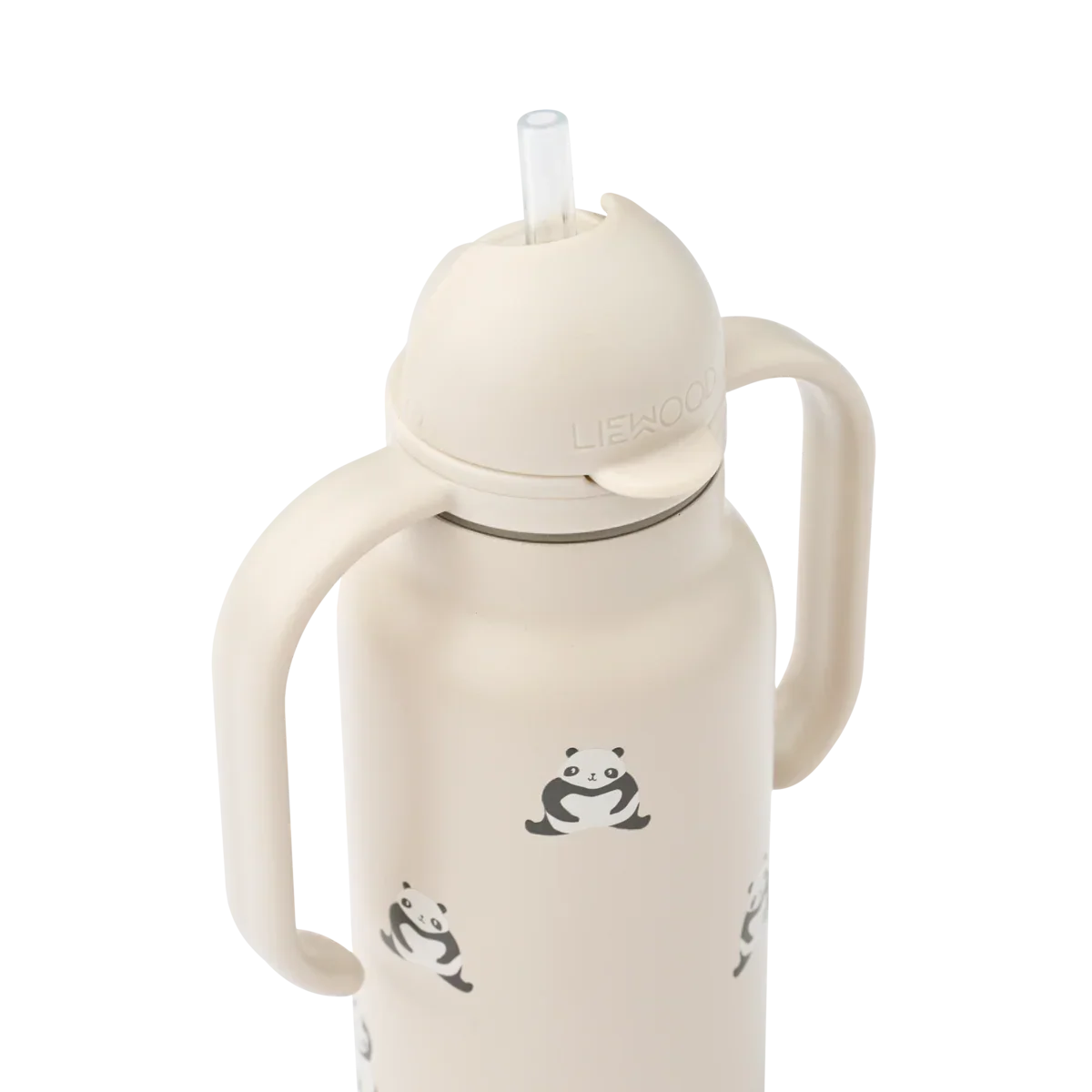 LIEWOOD Kimmie Trinkflasche für Kinder – 250 ml aus Edelstahl "Mini panda / Sandy"