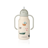 LIEWOOD Kimmie Trinkflasche für Kinder – 250 ml aus Edelstahl "Sailing / Sandy"