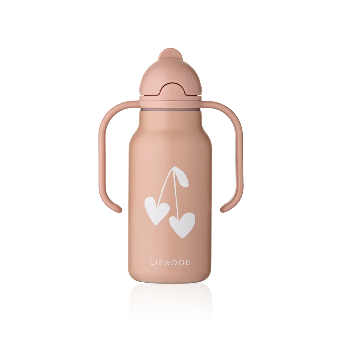 LIEWOOD Kimmie Trinkflasche für Kinder – 250 ml aus Edelstahl "Sweethearts / Pale tuscany"