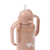 LIEWOOD Kimmie Trinkflasche für Kinder – 250 ml aus Edelstahl "Sweethearts / Pale tuscany"