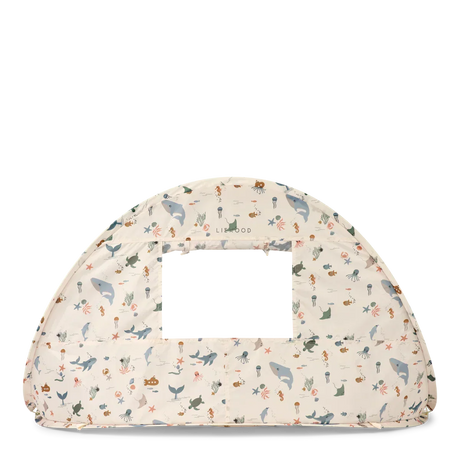 LIEWOOD Everett Pop Up-Zelt mit Planschbecken "Sea creature / Sandy"