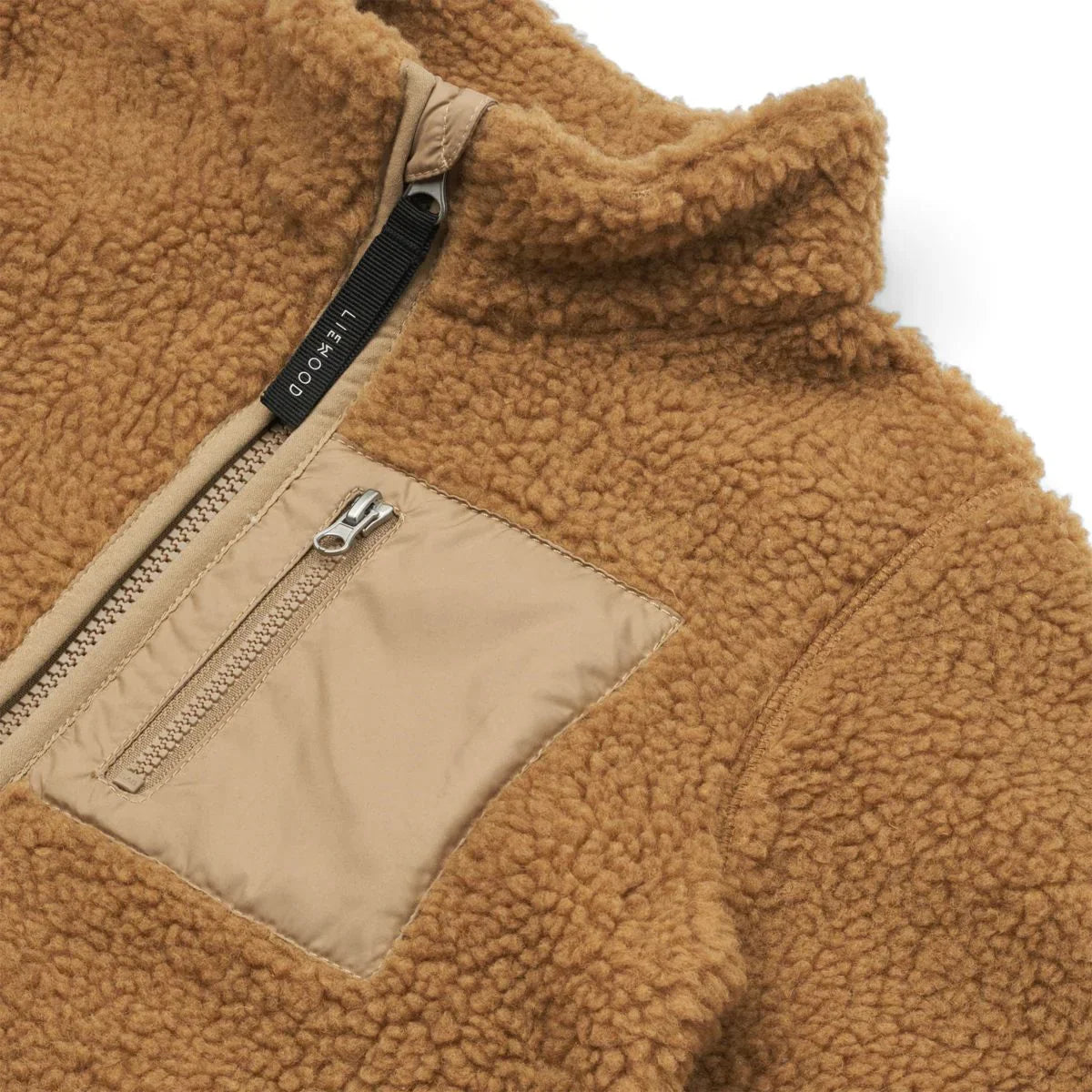 LIEWOOD Nolan Fleecejacke für Kinder "Golden caramel oat mix"