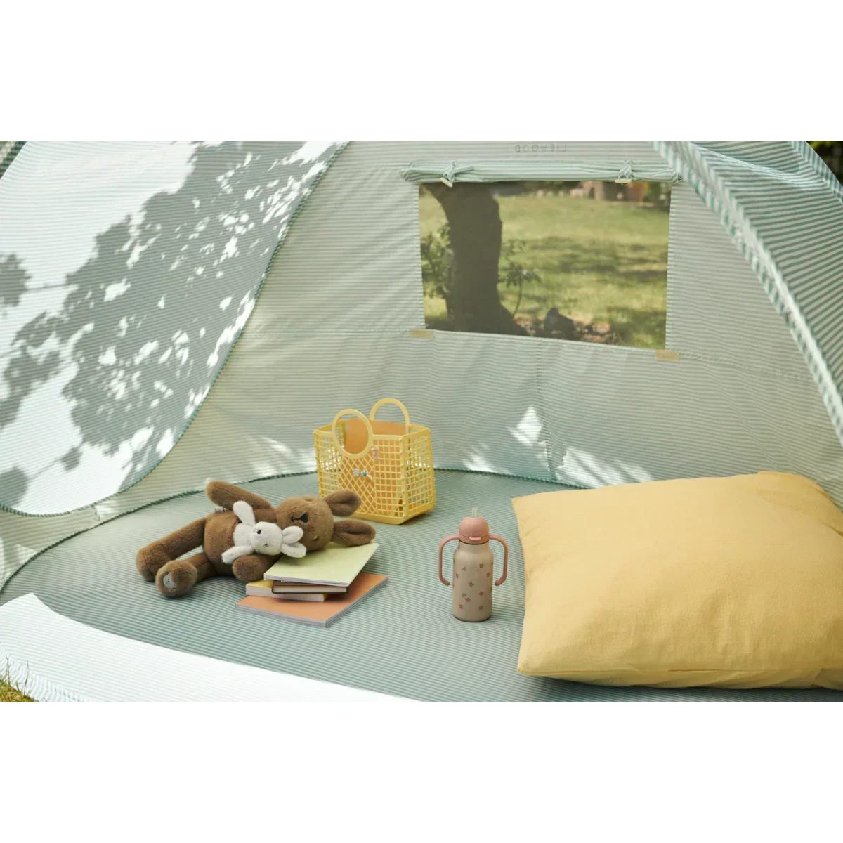 LIEWOOD Strandtasche mit Anhängern Samantha "Lemonade"