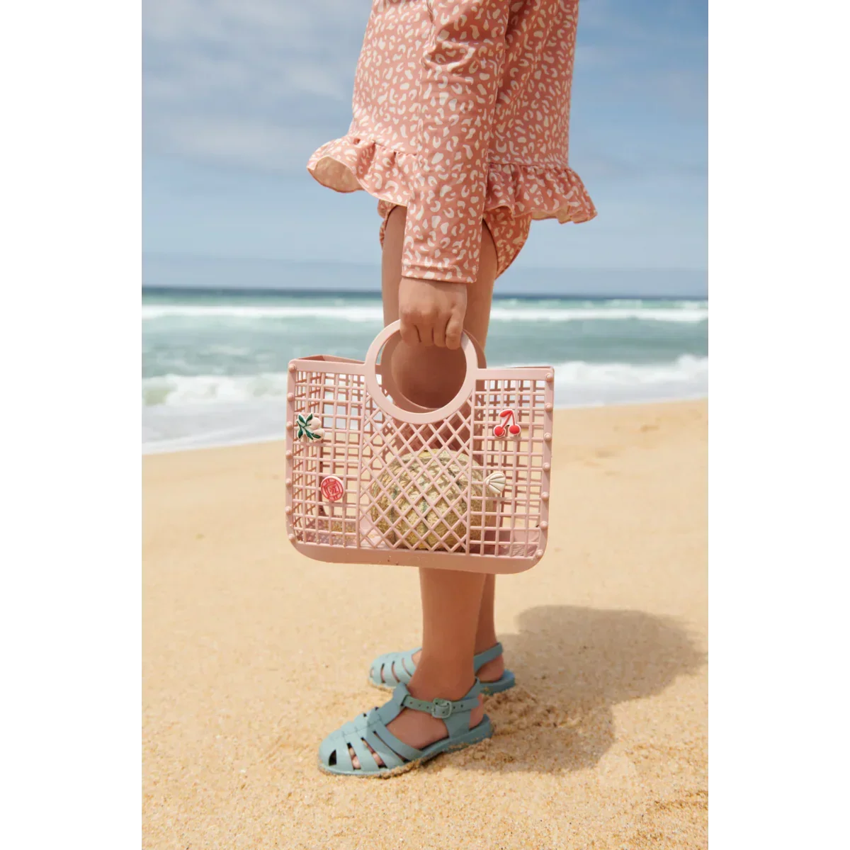 LIEWOOD Strandtasche mit Anhängern Samantha "Rose"