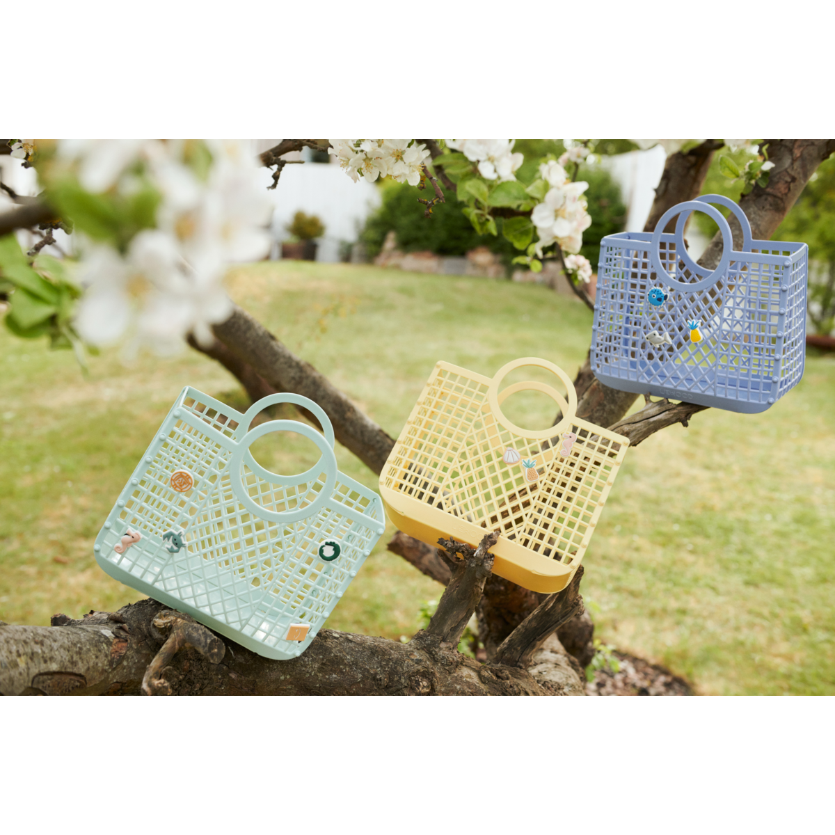 LIEWOOD Samantha Korb mit Anhängern "Light Peppermint"