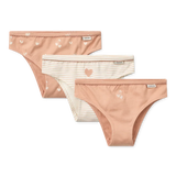 LIEWOOD Aylin Slips (3er-Pack) "Tuscany rose/sandy"