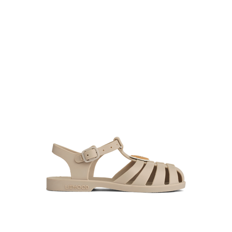 LIEWOOD Kinder Sandalen mit Charms Bre "Bear / sandy"
