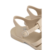 LIEWOOD Kinder Sandalen mit Charms Bre "Bear / sandy"