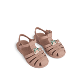 LIEWOOD Kinder Sandalen mit Charms Bre "Peach / Dark rose"