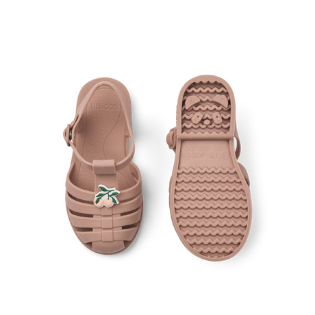 LIEWOOD Kinder Sandalen mit Charms Bre "Peach / Dark rose"