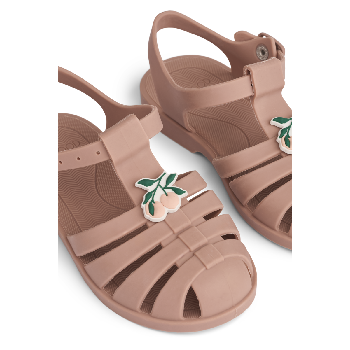 LIEWOOD Kinder Sandalen mit Charms Bre "Peach / Dark rose"