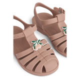 LIEWOOD Kinder Sandalen mit Charms Bre "Peach / Dark rose"