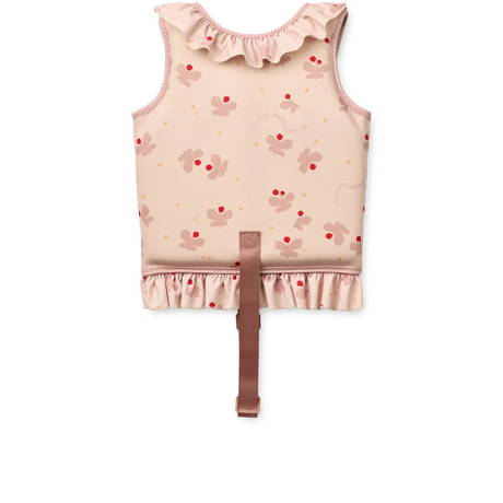 LIEWOOD Kinder Schwimmweste mit Rüschen Dove "Butterfly / Apple blossom"