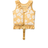 LIEWOOD Kinder Schwimmweste mit Rüschen Dove "Flower / Lemon yellow"