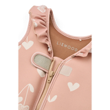 LIEWOOD Kinder Schwimmweste mit Rüschen Dove "Sweethearts / Pale tuscany"