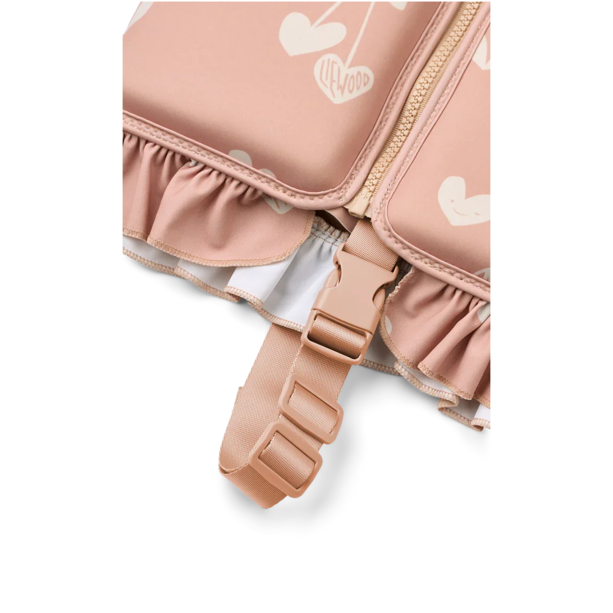 LIEWOOD Kinder Schwimmweste mit Rüschen Dove "Sweethearts / Pale tuscany"