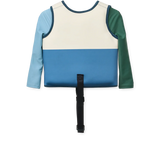 LIEWOOD Kinder Schwimmweste mit Ärmeln Dove "Riverside multi mix"