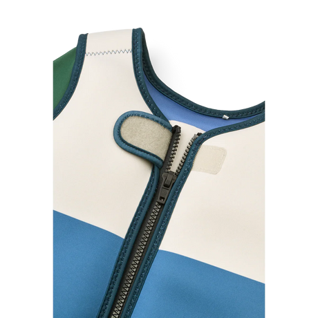 LIEWOOD Kinder Schwimmweste mit Ärmeln Dove "Riverside multi mix"