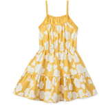 LIEWOOD Sommerkleid aus Bio-Baumwolle Mollie "Flower / Lemon yellow"