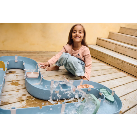 LIEWOOD Cassian Wasserbahn "Beach blue multi mix"