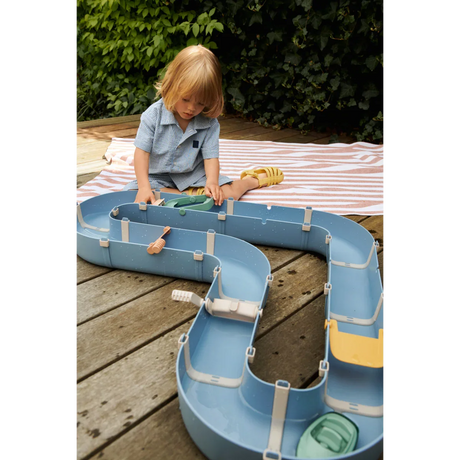 LIEWOOD Cassian Wasserbahn "Beach blue multi mix"