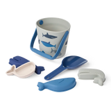 LIEWOOD Sandspielzeug Set Gilma "Hai Dove Blue"