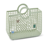 LIEWOOD Strandtasche mit Anhängern Bloom "Light Peppermint"