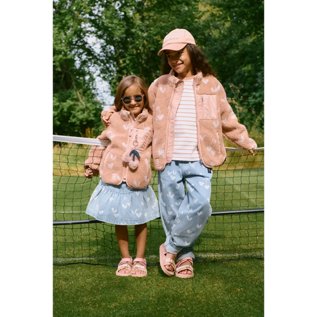 LIEWOOD Kinder Jeansrock mit Rüschen Dayla "Sweethearts / light blue denim"