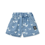 LIEWOOD Kinder Jeansshorts Borrisa "Sweethearts / light blue denim"